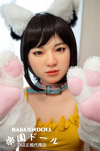 【猫耳】萌咲（もえ）ヘッド ＆ 133cm バスト平 小学生 フルシリコンドール ロり系 可愛い女の子  J cute