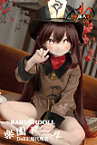 【新作】ももちゃん 85cm  元気少女 ソフトビニール製頭部 TPE製ボディ ミニラブドール 宣伝画像と同じ制服も付属 Mozudoll