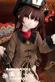 【新作】ももちゃん 85cm  元気少女 ソフトビニール製頭部 TPE製ボディ ミニラブドール 宣伝画像と同じ制服も付属 Mozudoll