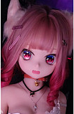 【アニメドール】wmdoll 140cm Bカップ#Y011ヘッド  ロリータ 新ボディ新作 ソフトビニール製ヘッド+TPE製ボディ 等身大リアルラブドール