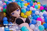 【アニメドール】wmdoll 140cm Bカップ#Y011ヘッド  ロリータ 新ボディ新作 ソフトビニール製ヘッド+TPE製ボディ 等身大リアルラブドール