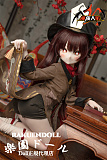 【新作】ももちゃん 85cm  元気少女 ソフトビニール製頭部 TPE製ボディ ミニラブドール 宣伝画像と同じ制服も付属 Mozudoll
