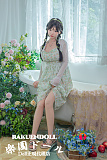 【花间精灵】青柠ヘッド & 158cm Cカップ メイク②  シリコン頭部+TPEボディロり系ラブドール ボディー材質など選択可能