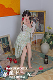 【花间精灵】青柠ヘッド & 158cm Cカップ メイク②  シリコン頭部+TPEボディロり系ラブドール ボディー材質など選択可能