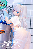 【新ボディ】140cm Bカップ#Y012ヘッド  アニメドール ソフトビニール製ヘッド+シリコン製ボディ 等身大リアルラブドール wmdoll