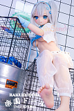 【新ボディ】140cm Bカップ#Y012ヘッド  アニメドール ソフトビニール製ヘッド+シリコン製ボディ 等身大リアルラブドール wmdoll