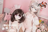 【新作】鈴芽ちゃん 85cm  可愛い子 ソフトビニール製頭部 TPE製ボディ ミニラブドール 宣伝画像と同じ制服も付属 Mozudoll