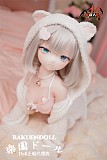 【新作】鈴芽ちゃん 85cm  可愛い子 ソフトビニール製頭部 TPE製ボディ ミニラブドール 宣伝画像と同じ制服も付属 Mozudoll