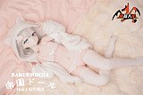 【新作】鈴芽ちゃん 85cm  可愛い子 ソフトビニール製頭部 TPE製ボディ ミニラブドール 宣伝画像と同じ制服も付属 Mozudoll