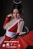 【新作】Pamelaヘッド & 158cm Dカップ 不知火舞コスプレ フルシリコン製 Jiusheng Doll ラブドール   宣材写真は髪の毛の植毛仕様あり