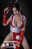 【新作】Pamelaヘッド & 158cm Dカップ 不知火舞コスプレ フルシリコン製 Jiusheng Doll ラブドール   宣材写真は髪の毛の植毛仕様あり