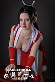 【新作】Pamelaヘッド & 158cm Dカップ 不知火舞コスプレ フルシリコン製 Jiusheng Doll ラブドール   宣材写真は髪の毛の植毛仕様あり