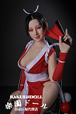 【新作】Pamelaヘッド & 158cm Dカップ 不知火舞コスプレ フルシリコン製 Jiusheng Doll ラブドール   宣材写真は髪の毛の植毛仕様あり