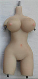 【女王様】黒獣エルフの女王ちゃんヘッド ＆ 60cm巨乳 シリコン製ドール  ラブドール ミニドール Mini Doll  セックス可能  身長選択可能