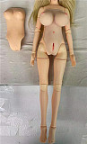 【女王様】黒獣エルフの女王ちゃんヘッド ＆ 60cm巨乳 シリコン製ドール  ラブドール ミニドール Mini Doll  セックス可能  身長選択可能