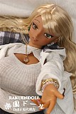 【女王様】黒獣エルフの女王ちゃんヘッド ＆ 60cm巨乳 シリコン製ドール  ラブドール ミニドール Mini Doll  セックス可能  身長選択可能