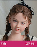 【新作】GD06ヘッド ＆ 142cm AAカップ ロり系 中学生 等身大リアルドール シリコンドール waxdoll