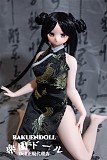 【新作新ボディー】妃筱ヘッド ＆ 60XScm 普通乳 中華娘 シリコン製ドール  ラブドール ミニドール Mini Doll  セックス可能  身長選択可能