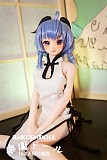【新作】 甘羽 ヘッド ＆ 60cm 中華風 シリコン製ドール 軽量化 1kg 小さいラブドール セックス可能 Mini Doll