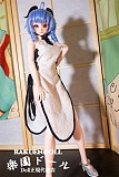 【新作】 甘羽 ヘッド ＆ 60cm 中華風 シリコン製ドール 軽量化 1kg 小さいラブドール セックス可能 Mini Doll