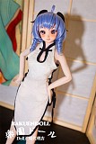 【新作】 甘羽 ヘッド ＆ 60cm 中華風 シリコン製ドール 軽量化 1kg 小さいラブドール セックス可能 Mini Doll