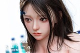 【濡れた娘】蛍火日記  琉璃（Liuli）ヘッド 159cm Eカップ メイク② 初心者向け お口の開閉機能あり フルシリコン製  リアルラブドール 塗装加工あり