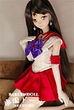 【美少女戦士コス】野丽（yeli）&60cm 美少女戦士コス シリコン製ドール pvcビニール材料ヘッド 軽量化 1.8kg 収納が便利 普段は鑑賞用 Mini Doll ミニドール