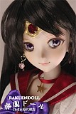 【美少女戦士コス】野丽（yeli）&60cm 美少女戦士コス シリコン製ドール pvcビニール材料ヘッド 軽量化 1.8kg 収納が便利 普段は鑑賞用 Mini Doll ミニドール