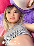 【カウガール】唯（ゆい）ヘッド ＆ 137cm バスト平 LL団 フルシリコンドール 軽量 ラブドール お手軽 18.5Kg可愛い女の子  J cute