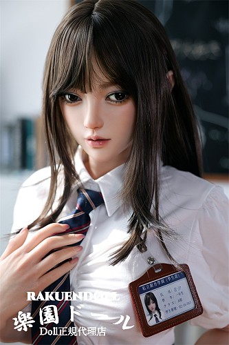 【通学服】若汐（ruoxi）ヘッド＆163cm Fカップ  JK フルシリコン製ラブドール リアルメイク無料付き  JYDOLL