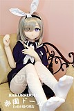 【アニメドール】Aotume Doll  #115&135cm Bカップ 新ボディー新作 可愛い女の子 ブルー髪  掲載画像はTPE材質