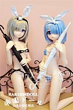 【アニメドール】Aotume Doll  #115&135cm Bカップ 新ボディー新作 可愛い女の子 ブルー髪  掲載画像はTPE材質
