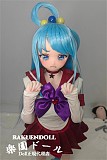 【ロリ系】阿库娅(akuya)&60cm普通乳 美少女 シリコン製ドール pvcビニール材料ヘッド 軽量化 1.8kg 収納が便利 普段は鑑賞用 Mini Doll ミニドール