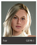 【セクシーな美人】 #GE111-1 ヘッド&175cm Eカップ  欧米顔立ち 高級 フルシリコン製 等身大リアルラブドール ZELEXDOLL