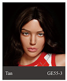 【セクシーな美人】 #GE111-1 ヘッド&175cm Eカップ  欧米顔立ち 高級 フルシリコン製 等身大リアルラブドール ZELEXDOLL