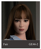 【セクシーな美人】 #GE111-1 ヘッド&175cm Eカップ  欧米顔立ち 高級 フルシリコン製 等身大リアルラブドール ZELEXDOLL