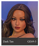 【セクシーな美人】 #GE111-1 ヘッド&175cm Eカップ  欧米顔立ち 高級 フルシリコン製 等身大リアルラブドール ZELEXDOLL