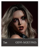 【セクシーな美人】 #GE111-1 ヘッド&175cm Eカップ  欧米顔立ち 高級 フルシリコン製 等身大リアルラブドール ZELEXDOLL