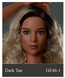 【セクシーな美人】 #GE111-1 ヘッド&175cm Eカップ  欧米顔立ち 高級 フルシリコン製 等身大リアルラブドール ZELEXDOLL