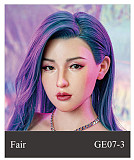 【セクシーな美人】 #GE111-1 ヘッド&175cm Eカップ  欧米顔立ち 高級 フルシリコン製 等身大リアルラブドール ZELEXDOLL