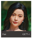 【セクシーな美人】 #GE111-1 ヘッド&175cm Eカップ  欧米顔立ち 高級 フルシリコン製 等身大リアルラブドール ZELEXDOLL