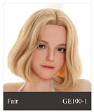 【セクシーな美人】 #GE111-1 ヘッド&175cm Eカップ  欧米顔立ち 高級 フルシリコン製 等身大リアルラブドール ZELEXDOLL