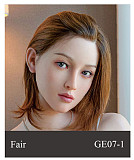 【セクシーな美人】 #GE111-1 ヘッド&175cm Eカップ  欧米顔立ち 高級 フルシリコン製 等身大リアルラブドール ZELEXDOLL