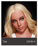 【セクシーな美人】 #GE111-1 ヘッド&175cm Eカップ  欧米顔立ち 高級 フルシリコン製 等身大リアルラブドール ZELEXDOLL