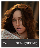 【セクシーな美人】 #GE111-1 ヘッド&175cm Eカップ  欧米顔立ち 高級 フルシリコン製 等身大リアルラブドール ZELEXDOLL