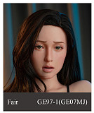【セクシーな美人】 #GE111-1 ヘッド&175cm Eカップ  欧米顔立ち 高級 フルシリコン製 等身大リアルラブドール ZELEXDOLL
