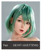 【セクシーな美人】 #GE111-1 ヘッド&175cm Eカップ  欧米顔立ち 高級 フルシリコン製 等身大リアルラブドール ZELEXDOLL