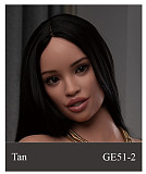 【セクシーな美人】 #GE111-1 ヘッド&175cm Eカップ  欧米顔立ち 高級 フルシリコン製 等身大リアルラブドール ZELEXDOLL
