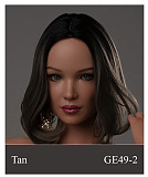 【セクシーな美人】 #GE111-1 ヘッド&175cm Eカップ  欧米顔立ち 高級 フルシリコン製 等身大リアルラブドール ZELEXDOLL