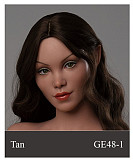 【セクシーな美人】 #GE111-1 ヘッド&175cm Eカップ  欧米顔立ち 高級 フルシリコン製 等身大リアルラブドール ZELEXDOLL